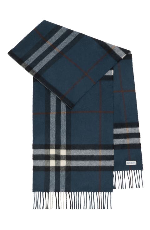 Giant Check Cashmere Scarf