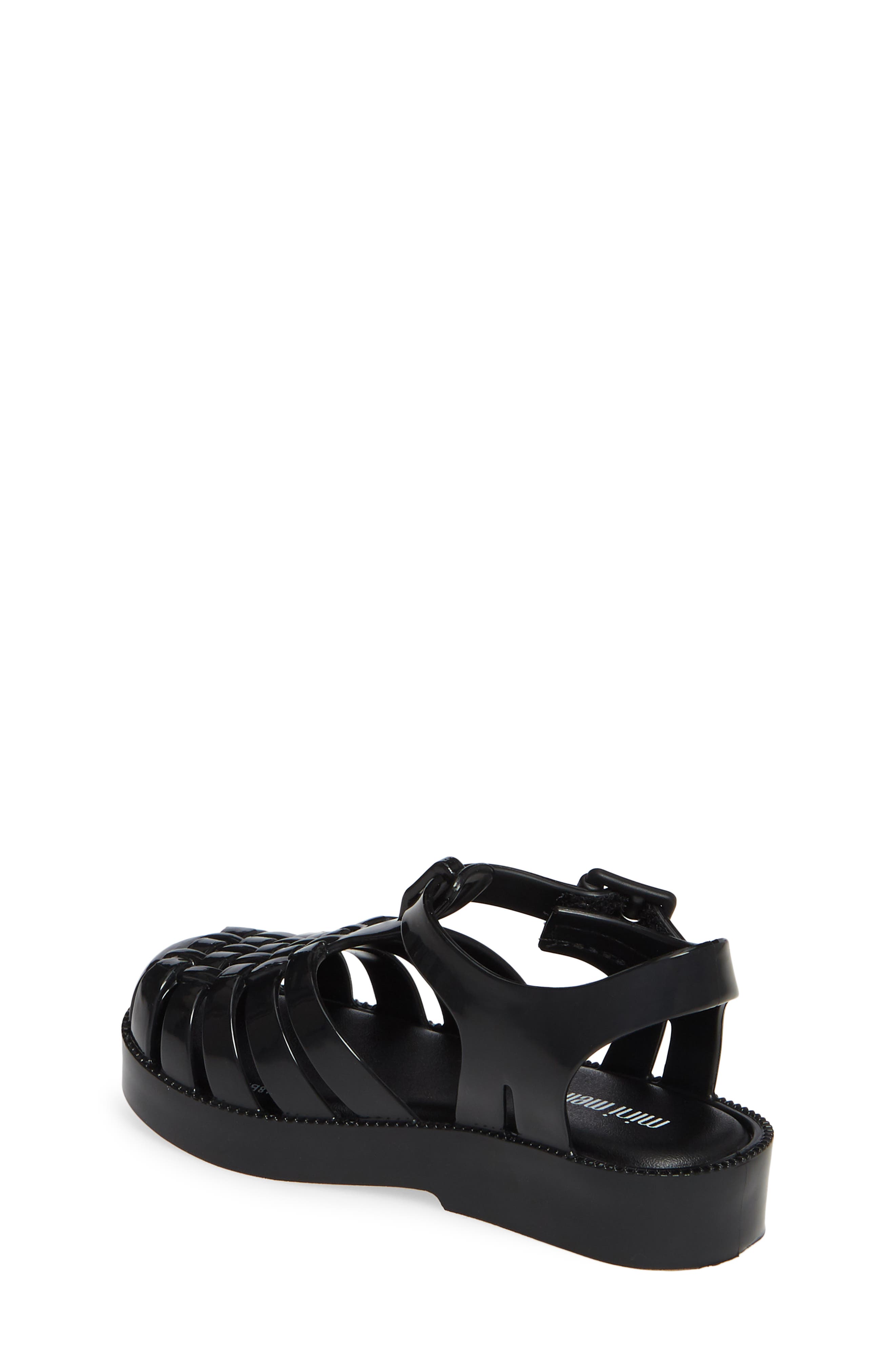 Mini Melissa Possession Jelly Sandal, Alternate, color, Black