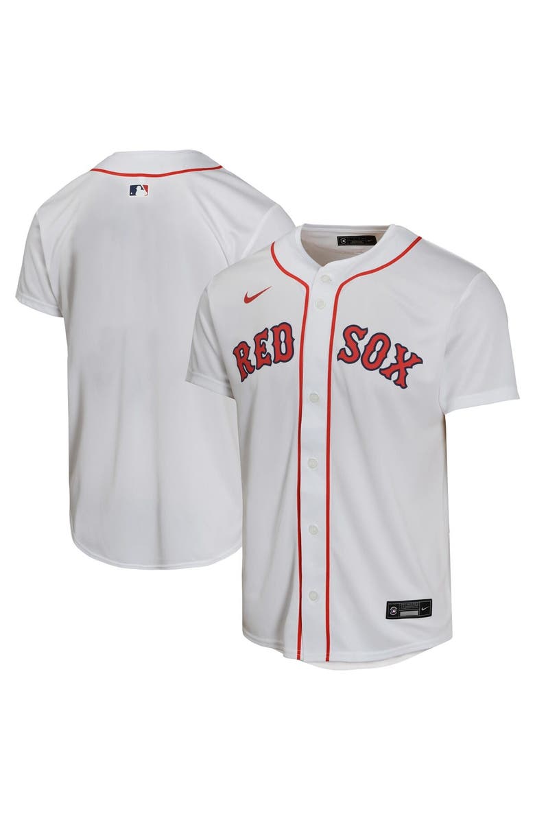 Nike Youth Nike  White Boston Red Sox Home Game Jersey, Alternate, color, White