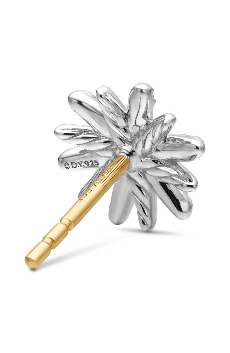 David Yurman Petite Starburst Stud Earrings with Pavé Diamonds, Alternate, color, Diamond/ Silver