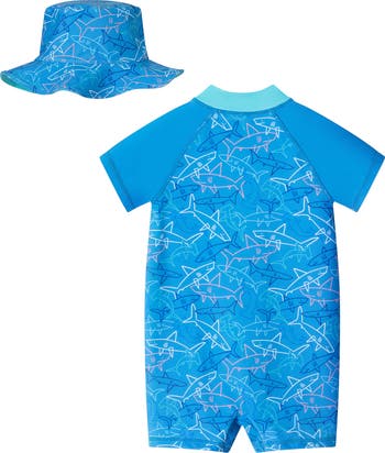Swim Romper & Hat Set