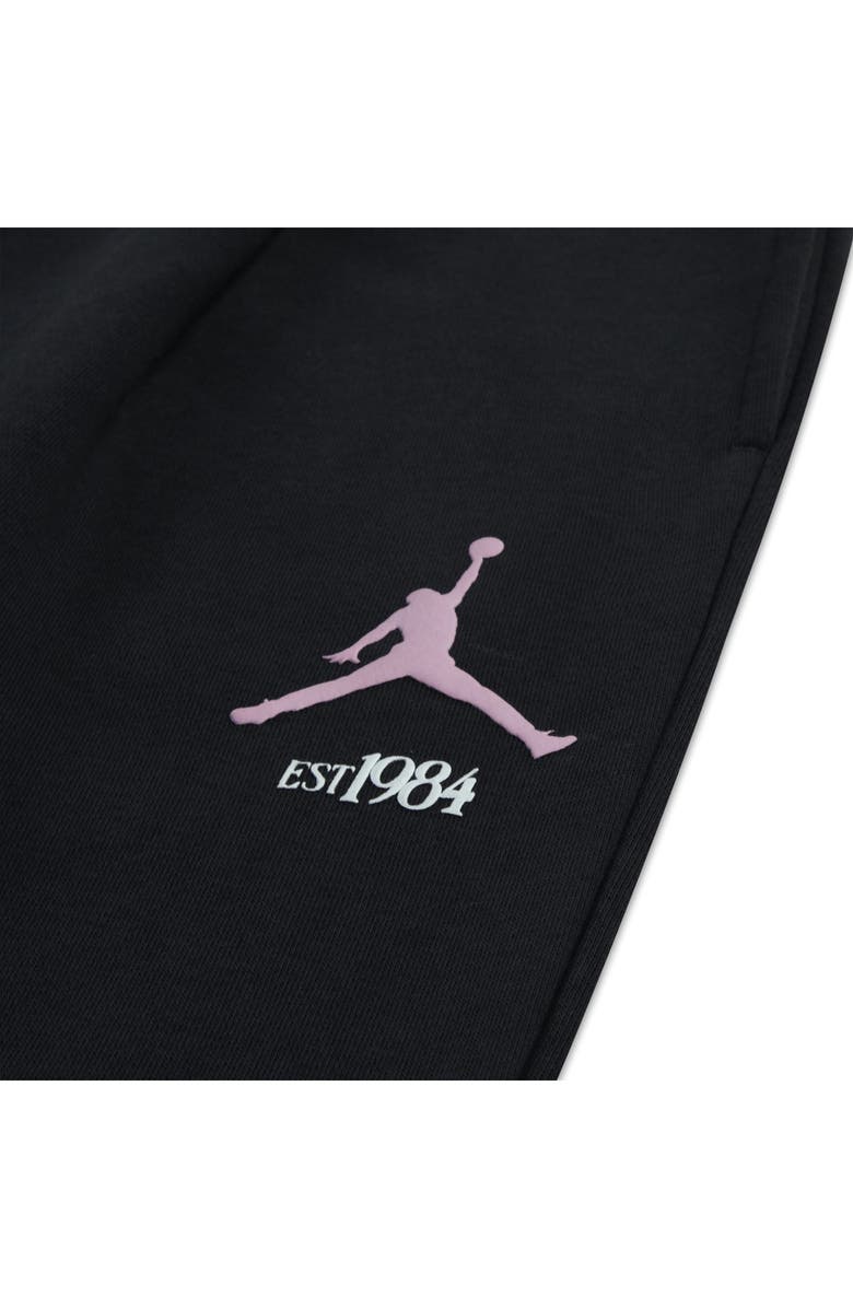 Jordan Kids' Jumpman Club Pleated Fleece Sweatpants, Alternate, color, Off Noir