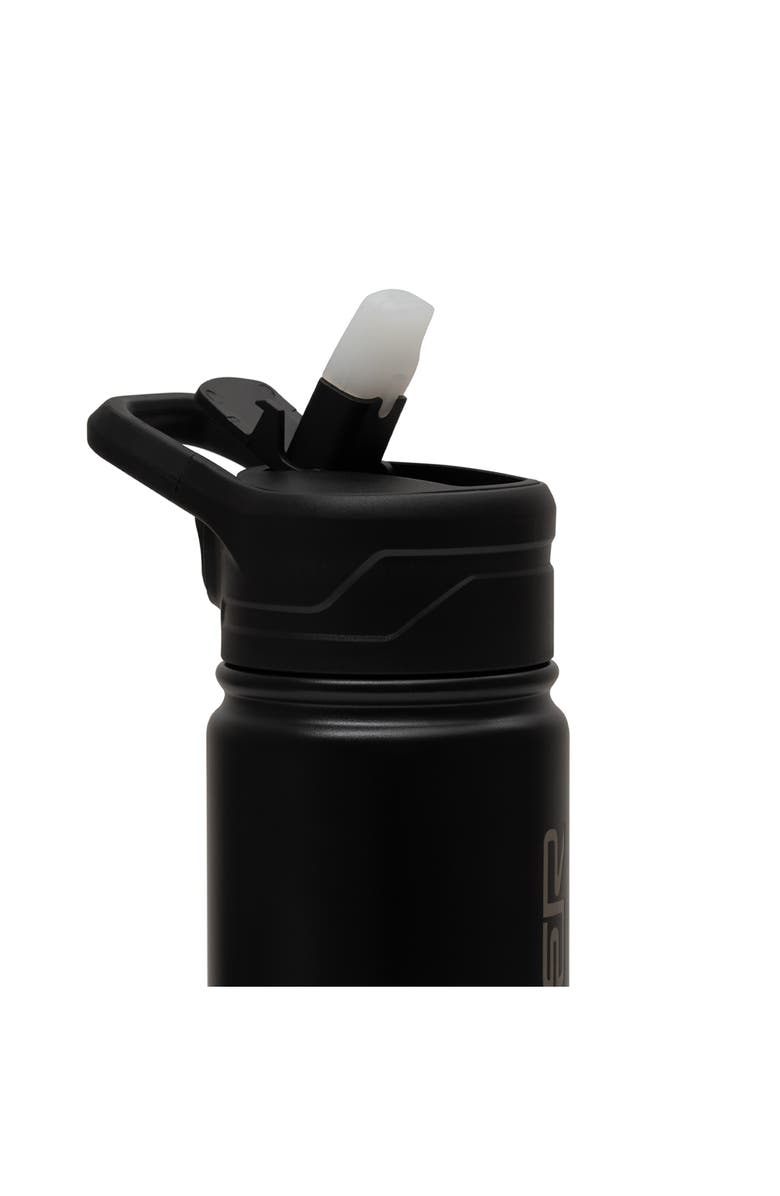 Quiksilver Venice Double Wall Insulated 24oz. Stainless Steel Tumbler, Alternate, color, Black