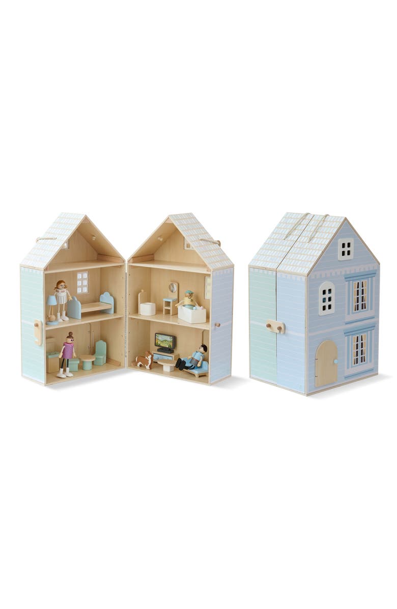 Teamson Kids The Lovely Townhouse, Main, color, Blue