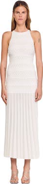 SANDRO Maxi beaded dress
