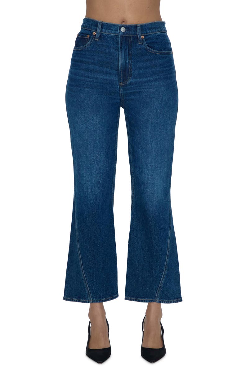 Pistola Ally Ankle Flare Jeans, Main, color, 