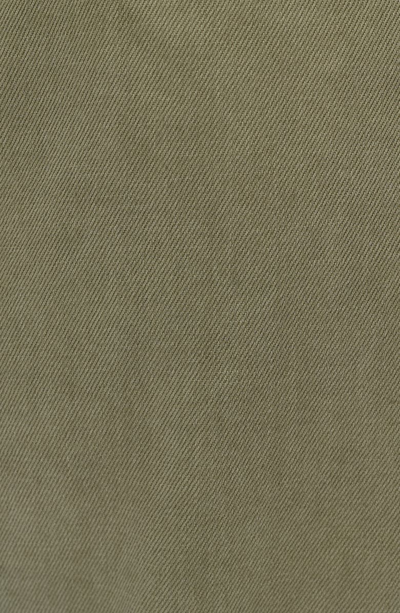 Bayeas Paperbag High Waist Tapered Mom Jeans, Alternate, color, Sage