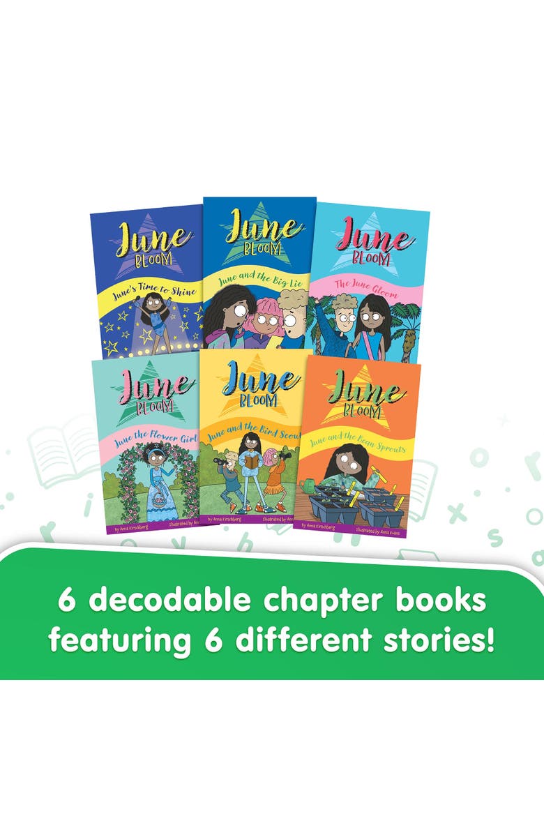 June Bloom Phase 5 Books, 6 Stories, Alternate, color, Multicolored
