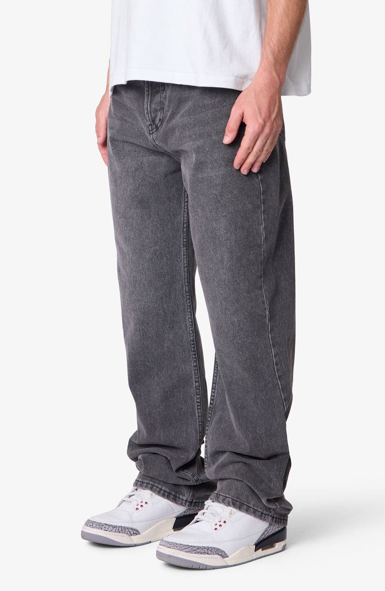 mnml Baggy Wide Leg Jeans, Alternate, color, Dark Sand Wash