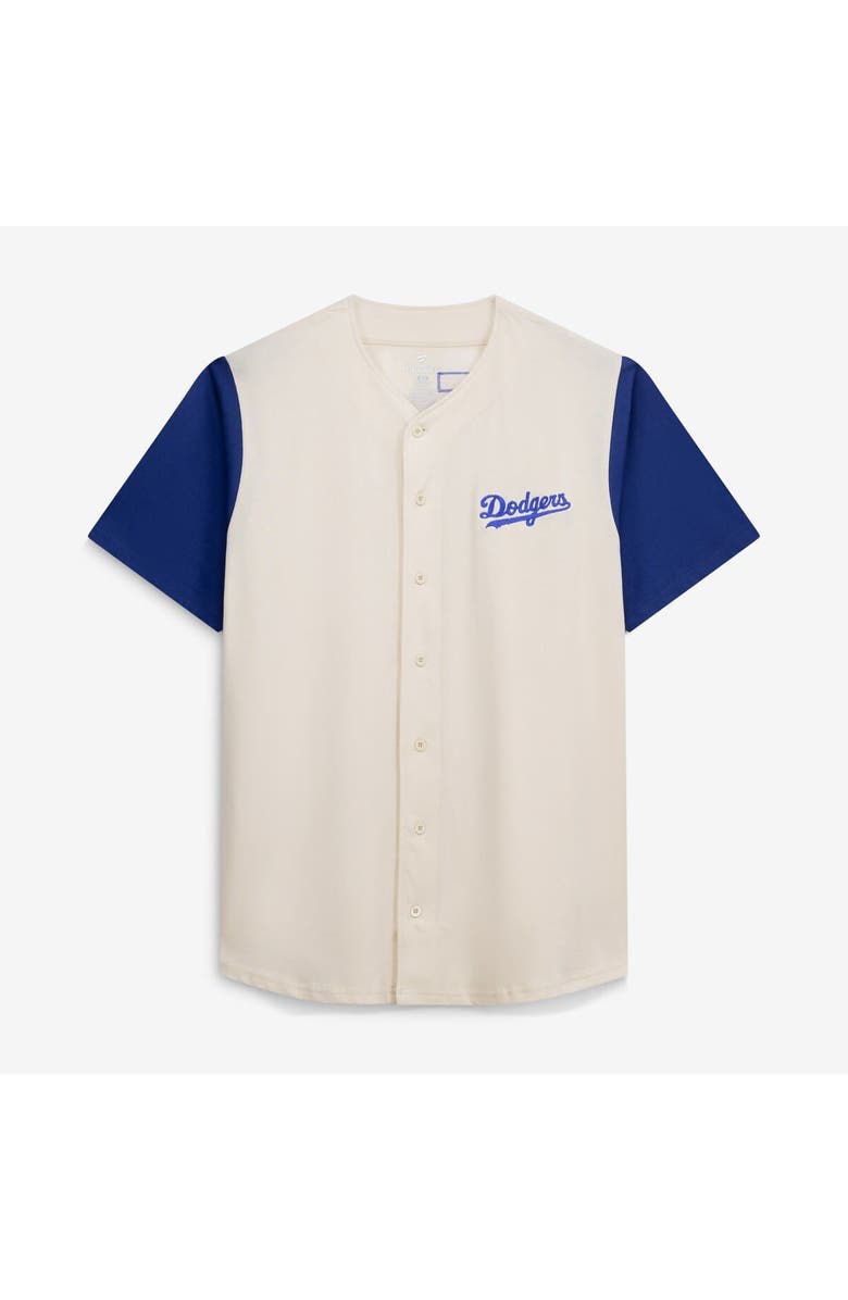 FANATICS Men's Profile  Cream Los Angeles Dodgers Big & Tall Full-Button Jersey, Alternate, color, Cream