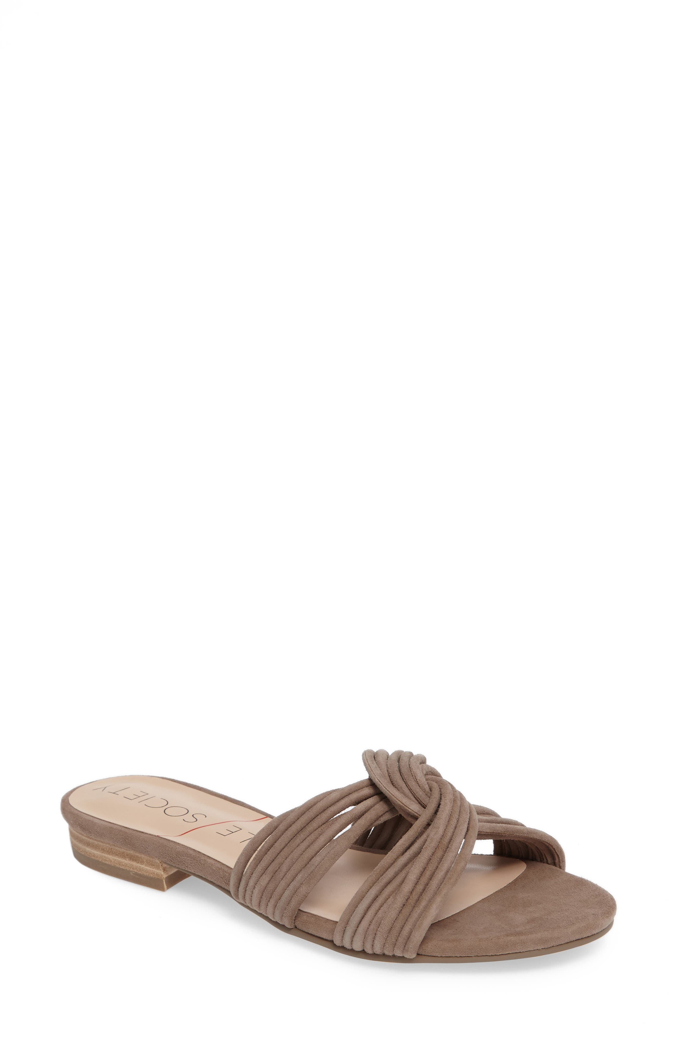 Sole Society Dahlia Flat Sandal, Main, color, 
