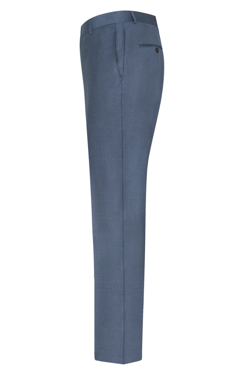 Samuelsohn Men's Flat Front Wool Pants, Alternate, color, 