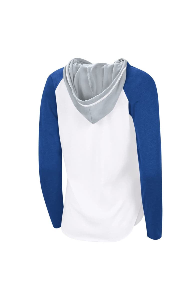 G-III 4HER BY CARL BANKS Women
s G-III 4Her by Carl Banks  White Tampa Bay Lightning VIP Raglan Long Sleeve Hoodie T-Shirt, Alternate, color, White