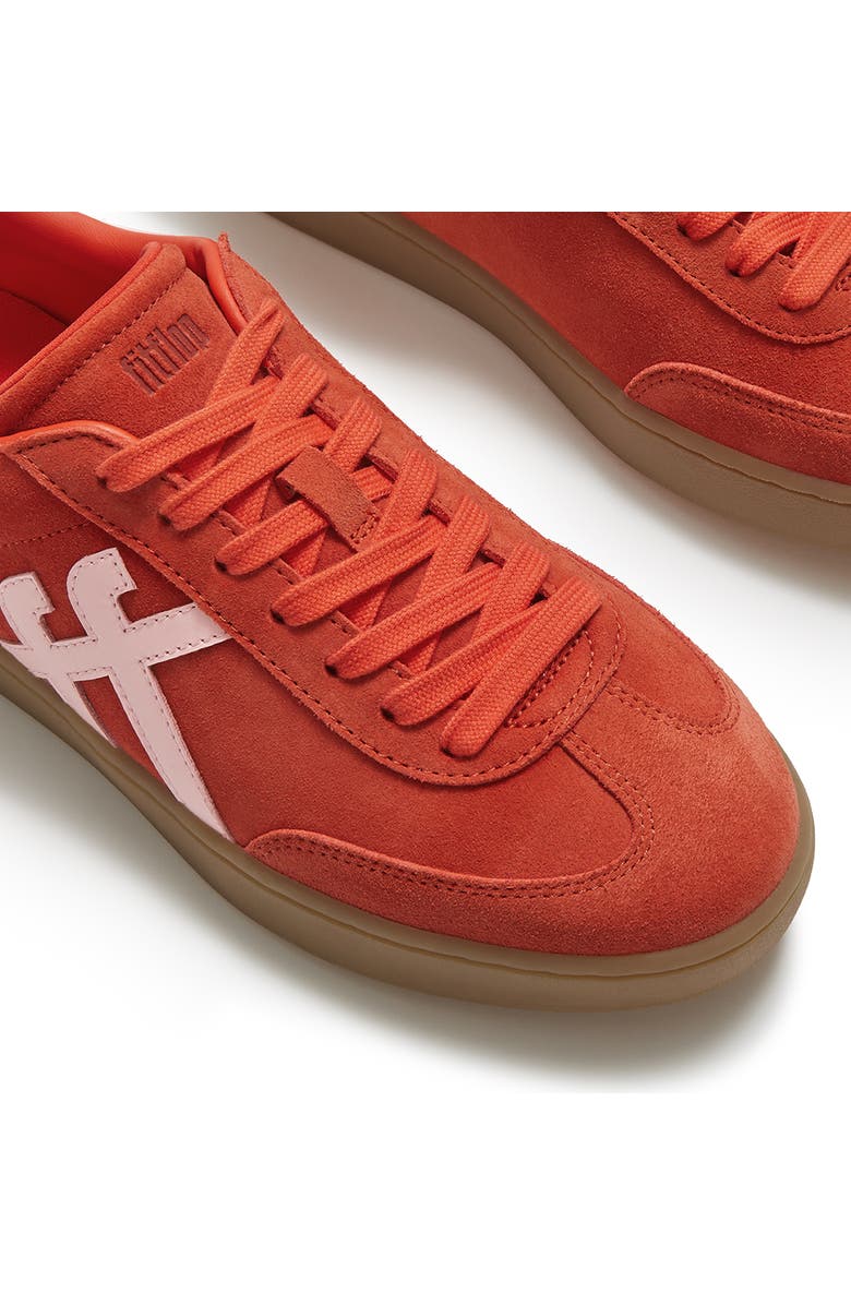 FitFlop The Dash T Toe Suede Sneakers, Alternate, color,