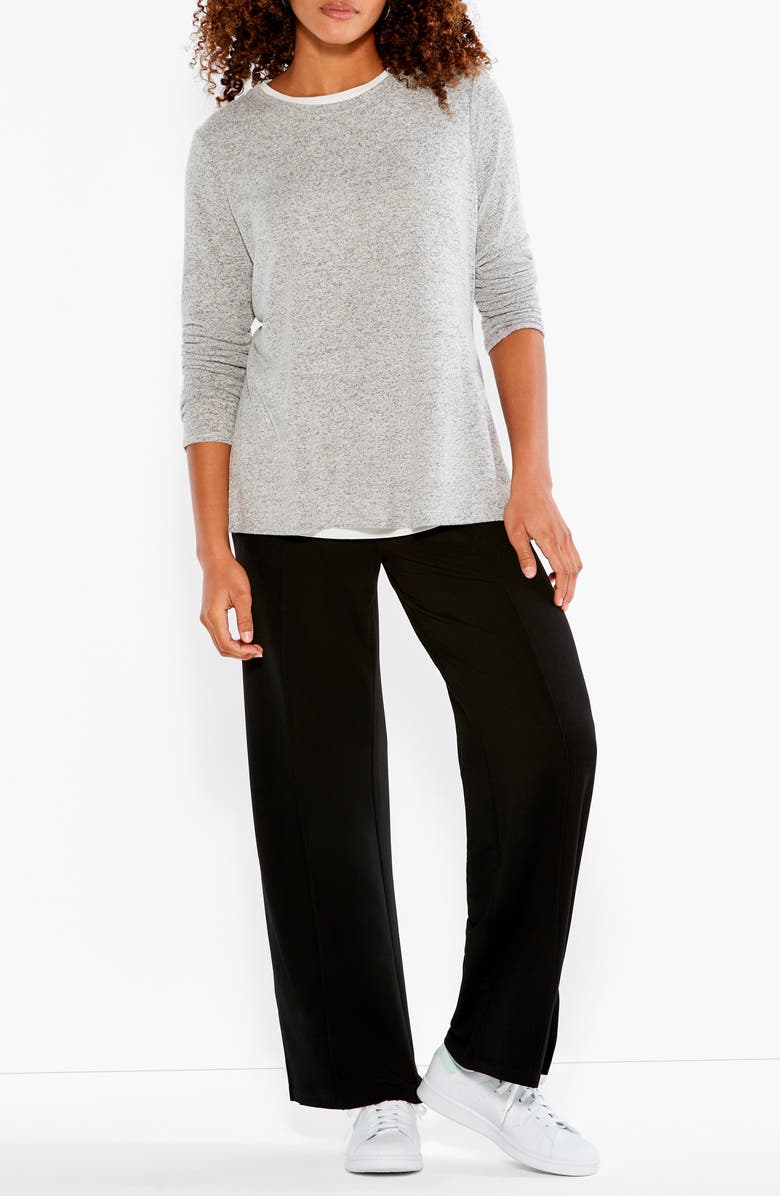 NIC+ZOE Sweet Dreams Double Layer Long Sleeve Top, Alternate, color,