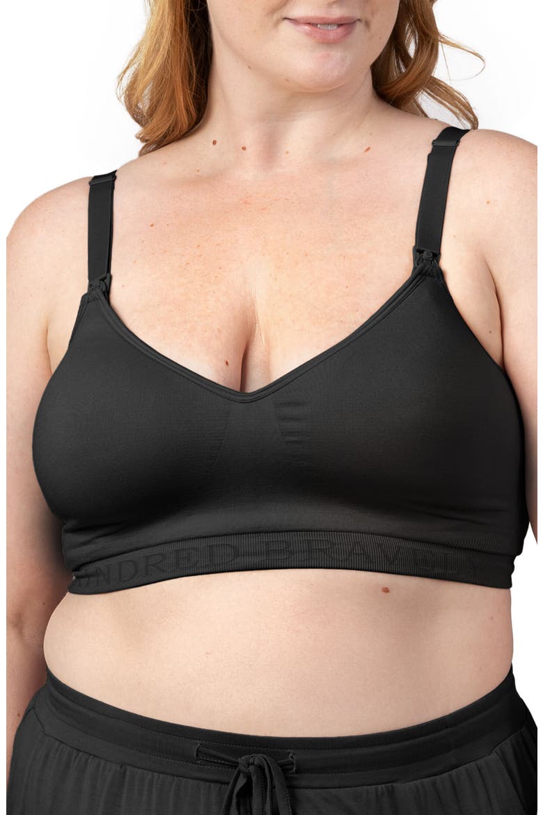 Signature Sublime Contour Pumping Bra, Main, color, BLACK