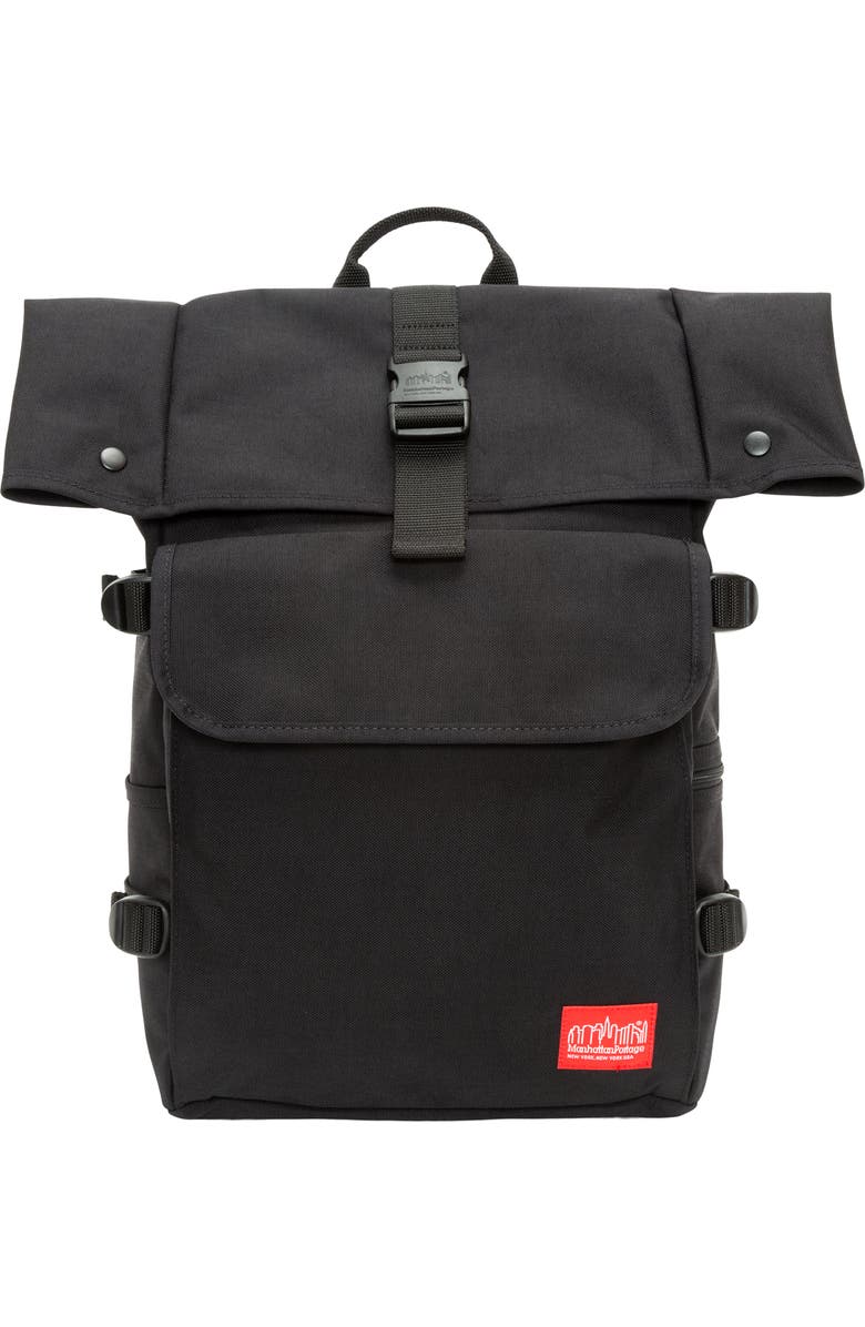 Manhattan Portage Silvercup Backpack, Main, color, Black