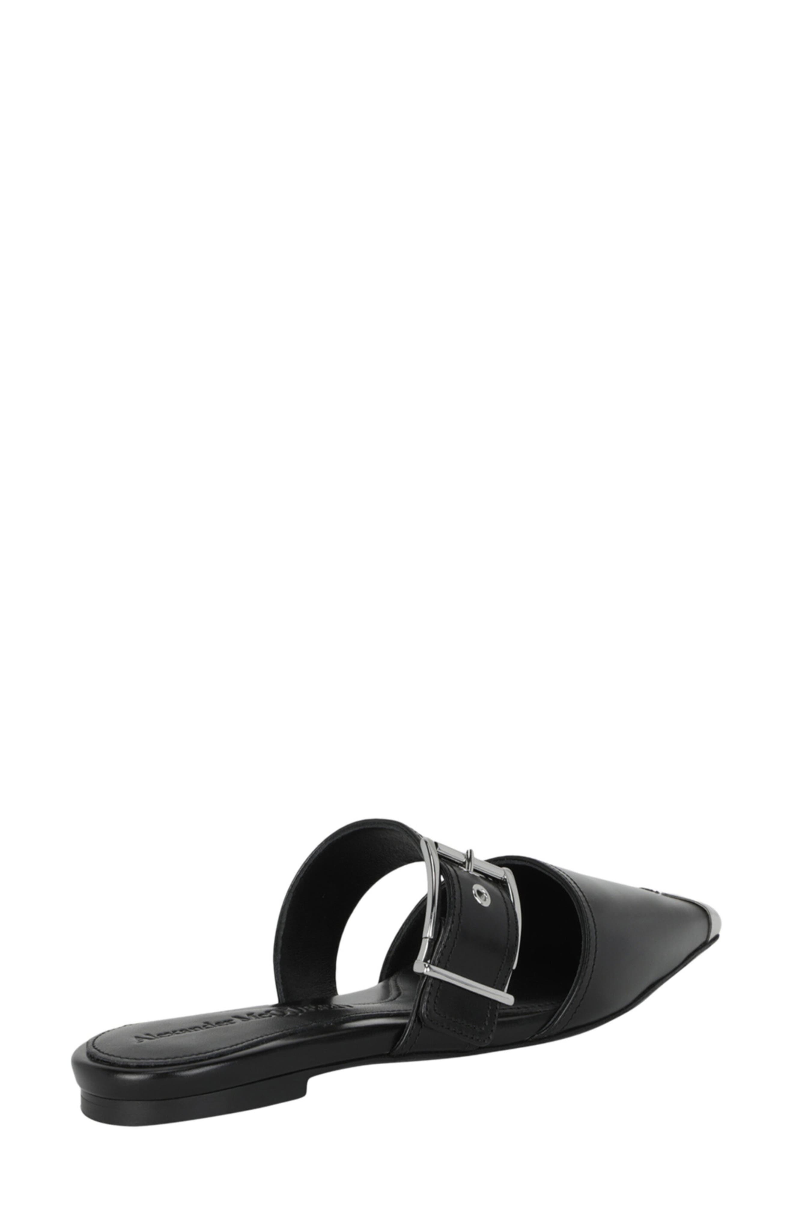 McQueen Punk Pointed Toe Flat, Alternate, color, 