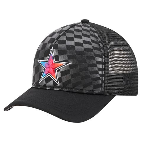 Men's New Era  Black Dallas Cowboys Gradient 9FORTY Adjustable Hat