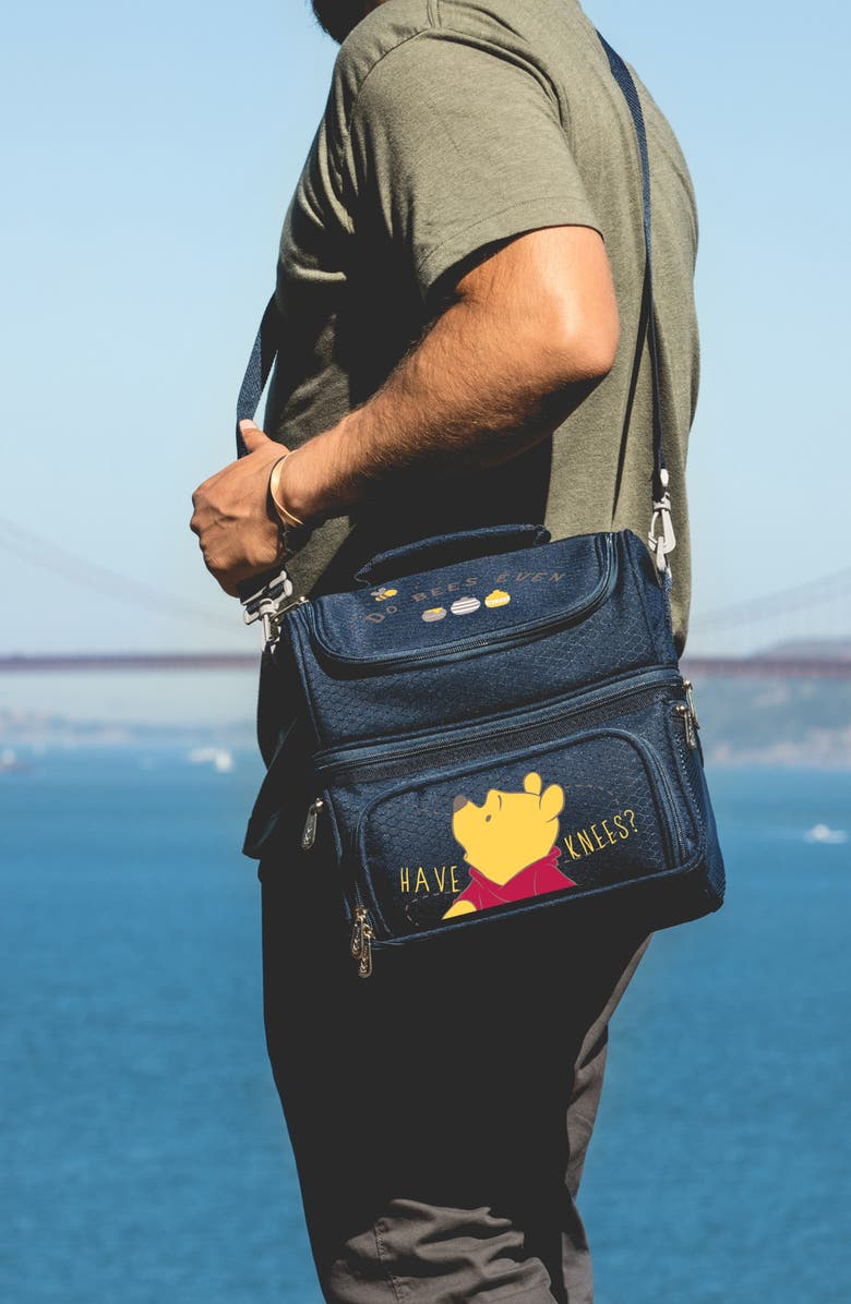 Picnic Time Winnie the Pooh Insulated Cooler Bag, Alternate, color, Blue