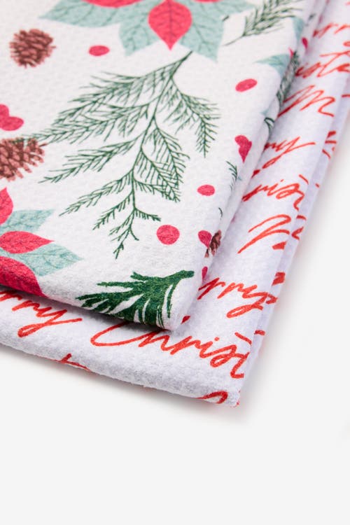 Geometry Kitchen Tea Towel Set In Multi