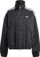 adidas Originals Firebird Animal Print Denim Track Jacket