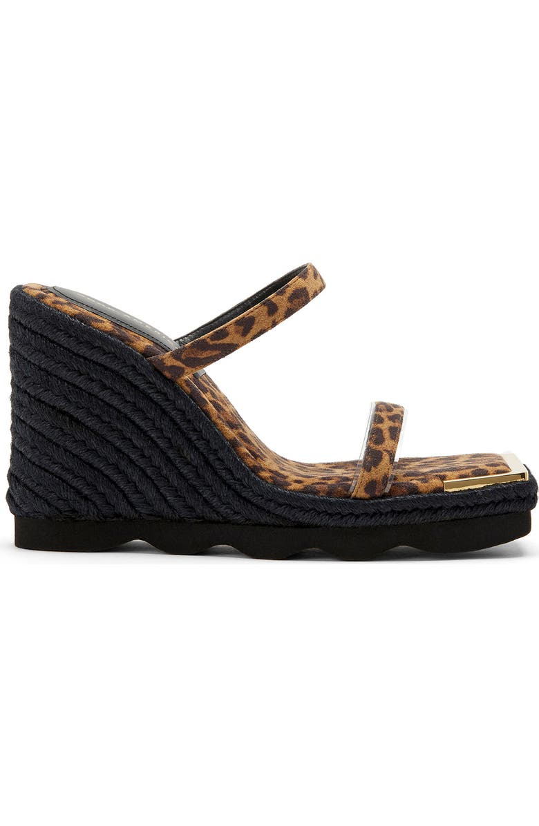 Good American Espadrille Wedge Sandal, Alternate, color,