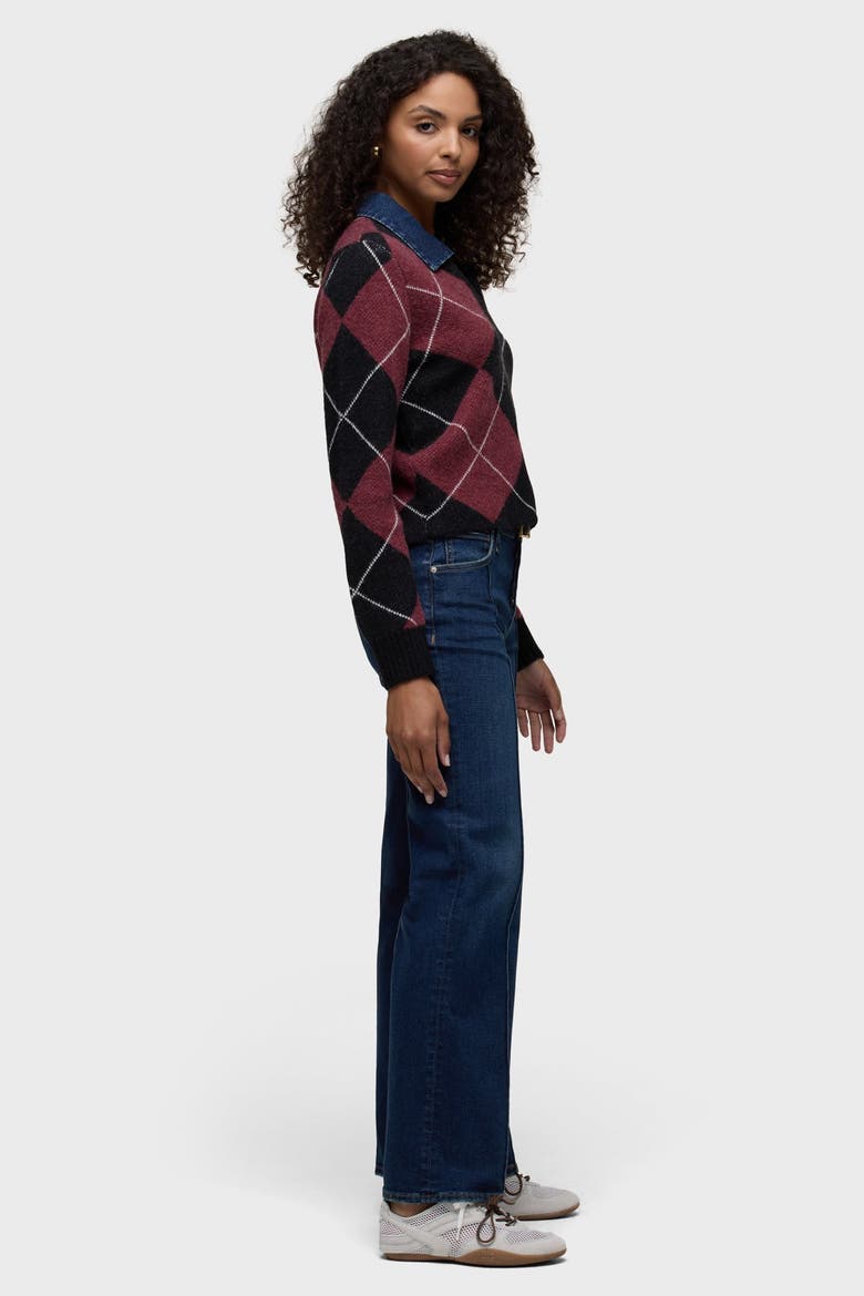 Rosie Pintuck Wide Leg Ankle, Alternate, color, ELECTRIC LIGHT