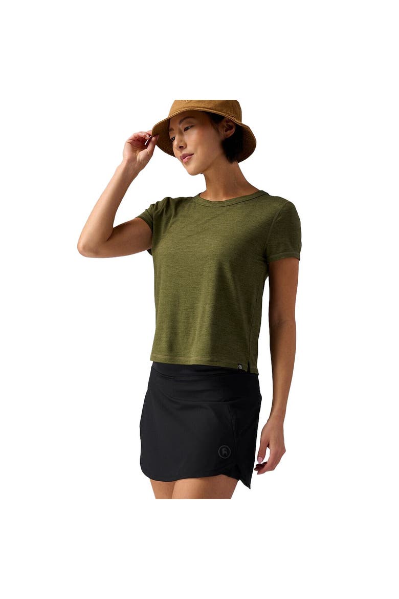 Destination Crew Top - Women's, Alternate, color, Kalamata