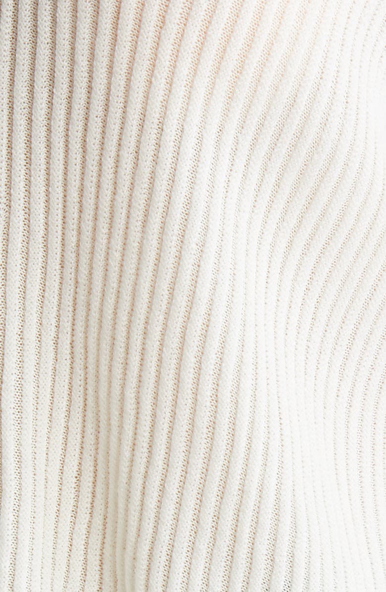 rag & bone Dorit V-Neck Wool Blend Rib Cardigan, Alternate, color, 