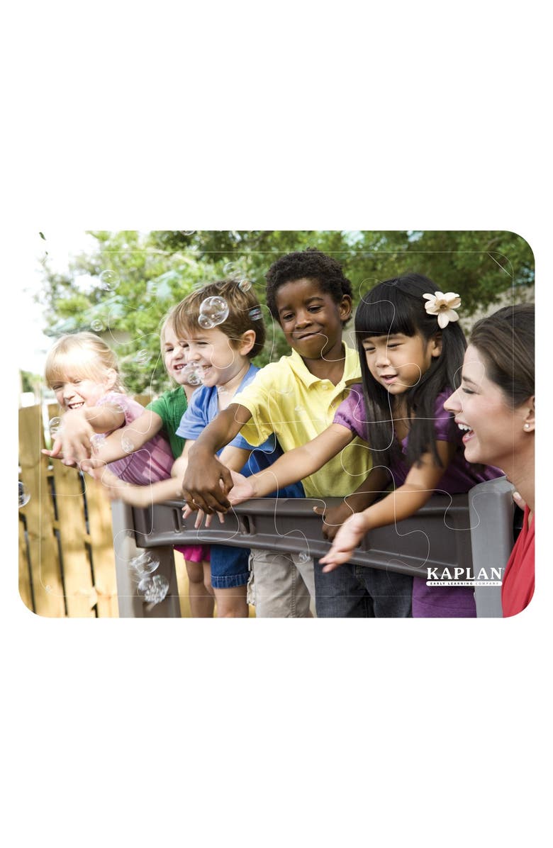 Kaplan Early Learning Company Friends Like Me Puzzles - Set of 4, Alternate, color, Multicolor