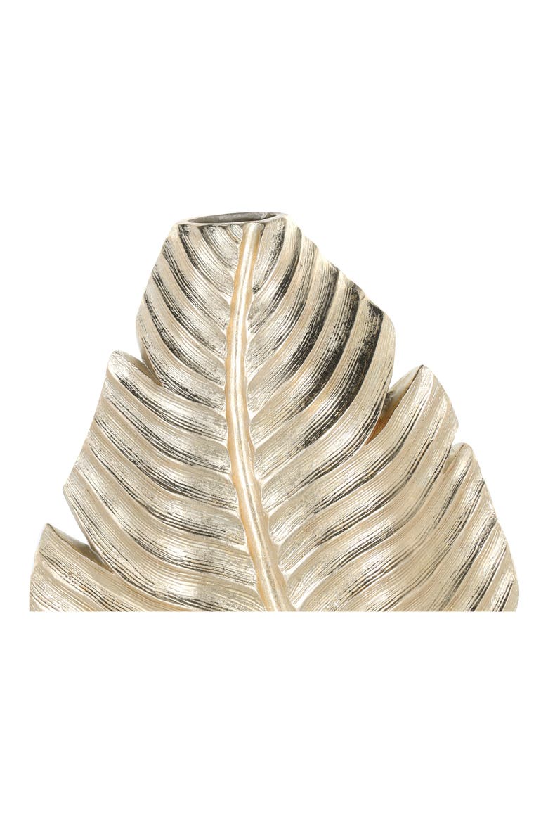 Polystone Vase, Alternate, color, GOLD