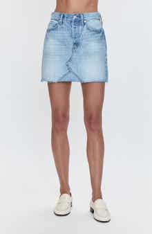Pistola Kat Cutoff Denim Miniskirt