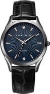 Perry Ellis Ultra Slim Diamond Analog Watch, 40mm