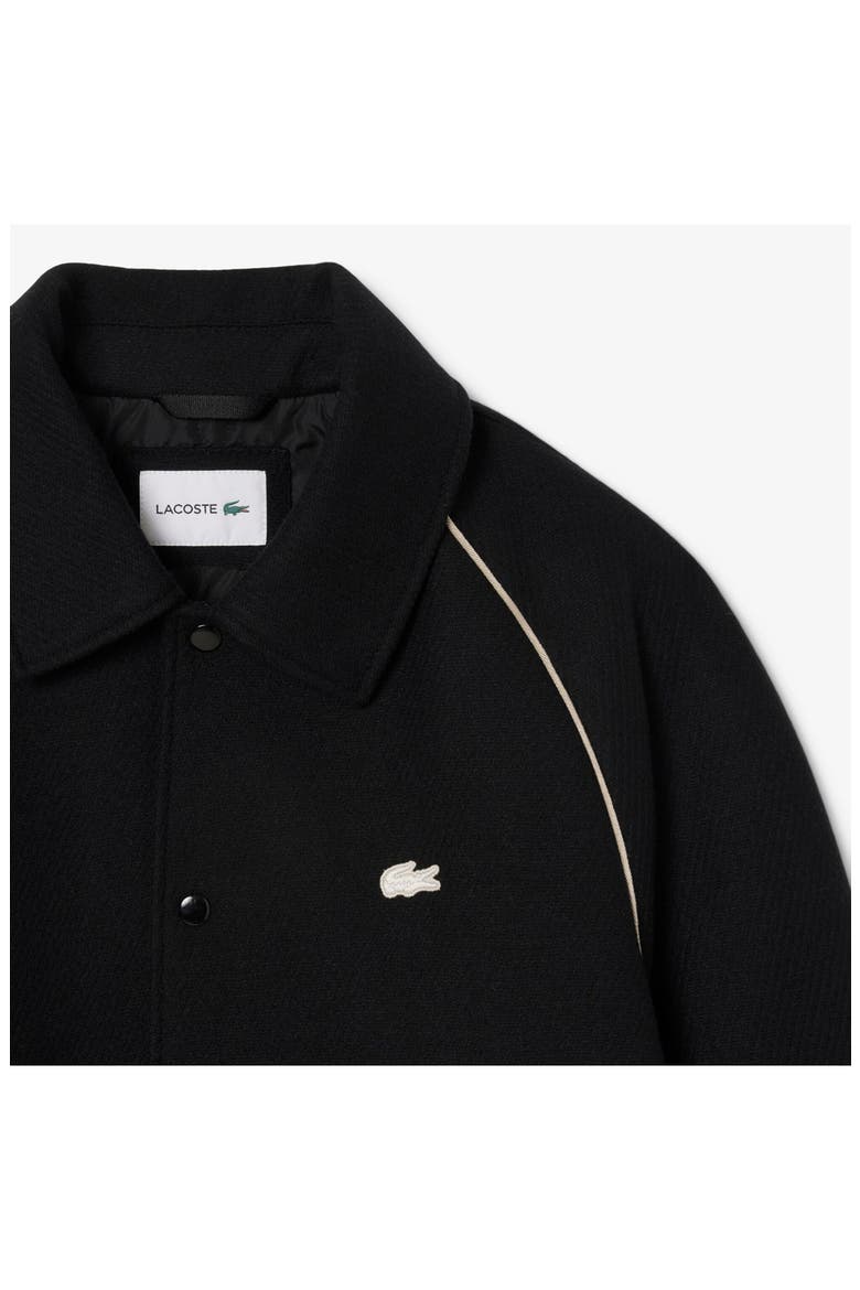 Logo Appliqué Wool Blend Varsity Jacket, Alternate, color, 031 BLACK