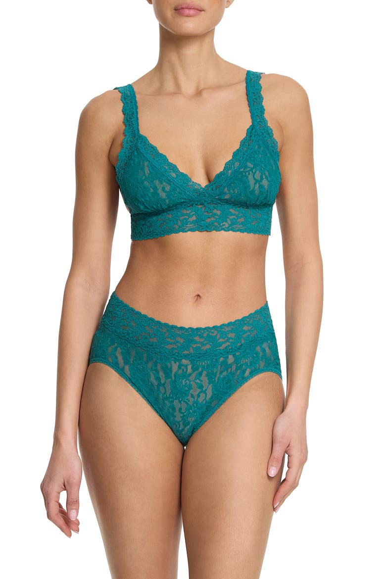 Signature Lace Bralette, Alternate, color, NORTHERN LIGHTS