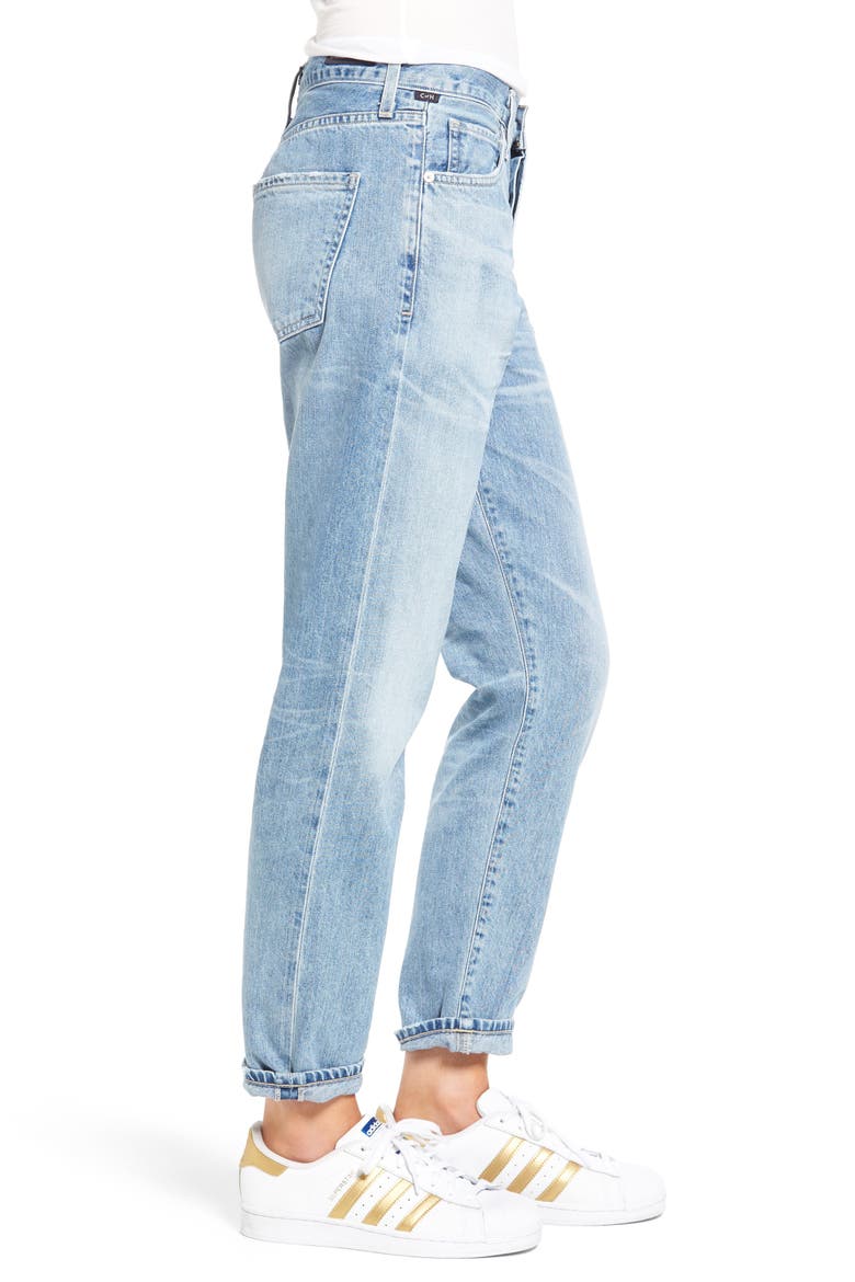 Liya High Waist Jeans, Alternate, color, SUNDAY MORNING
