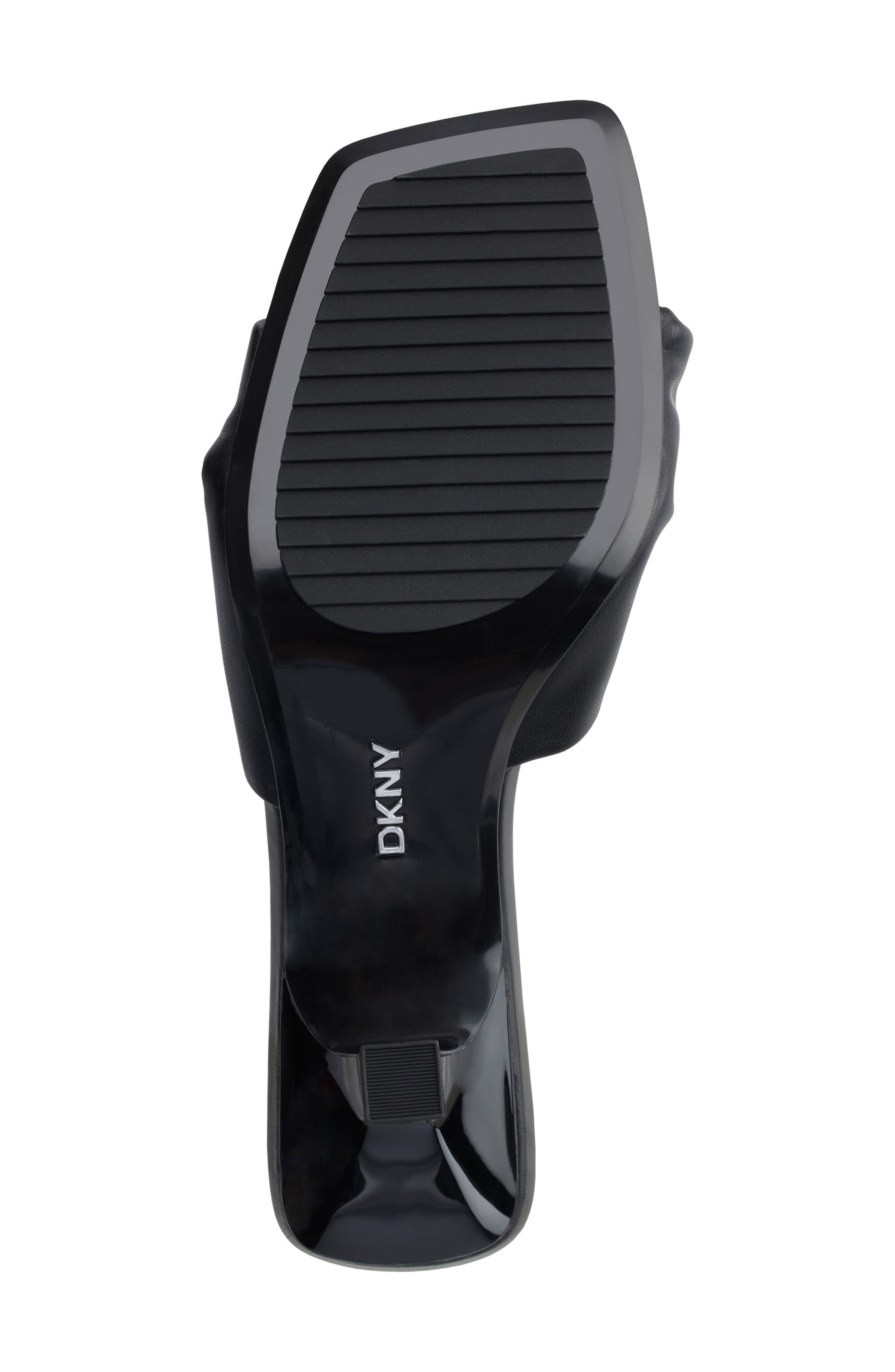 DKNY Jolaine Twist Sandal, Alternate, color, Black