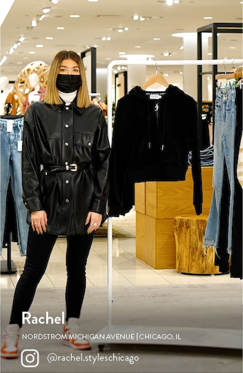 Embellished Velour Hoodie, sales video thumbnail