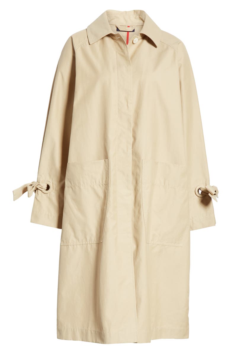 Alex Mill Tie Cuff Balmacaan Jacket, Alternate, color, 