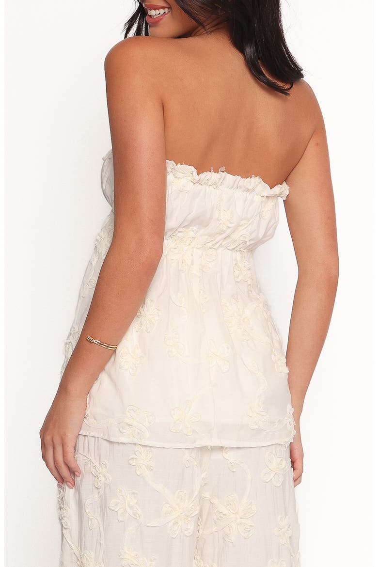 Robin Strapless Top, Alternate, color, WHITE