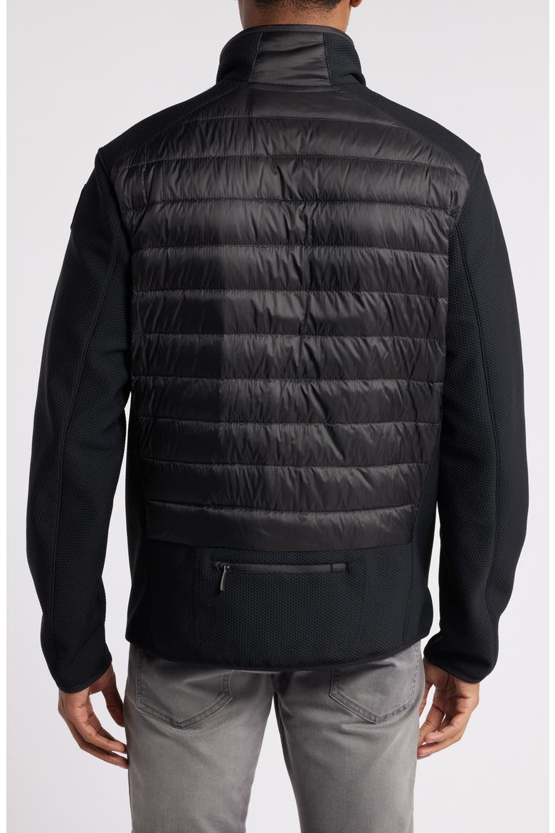 Jayden Water Repellent Jacket, Alternate, color, BLACK