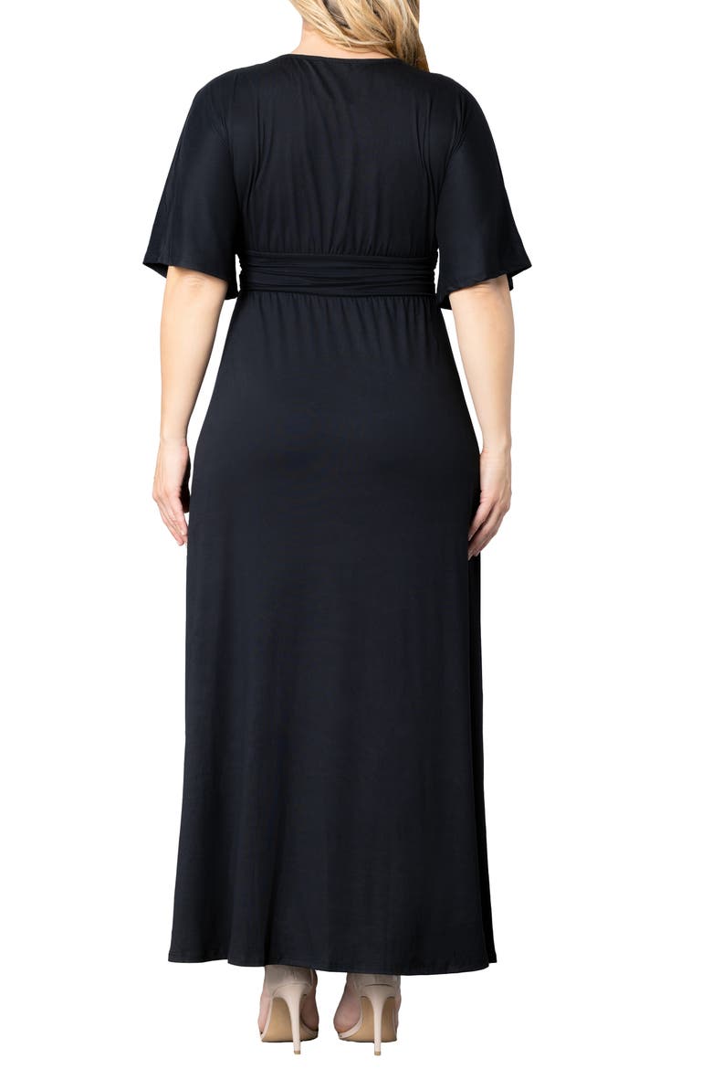 Vienna Maxi Dress, Alternate, color, BLACK NOIR
