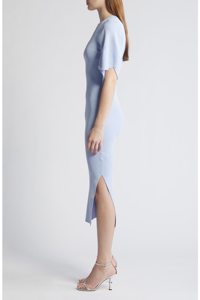 Raelea Rib Sweater Dress, Alternate, color, LIGHT BLUE