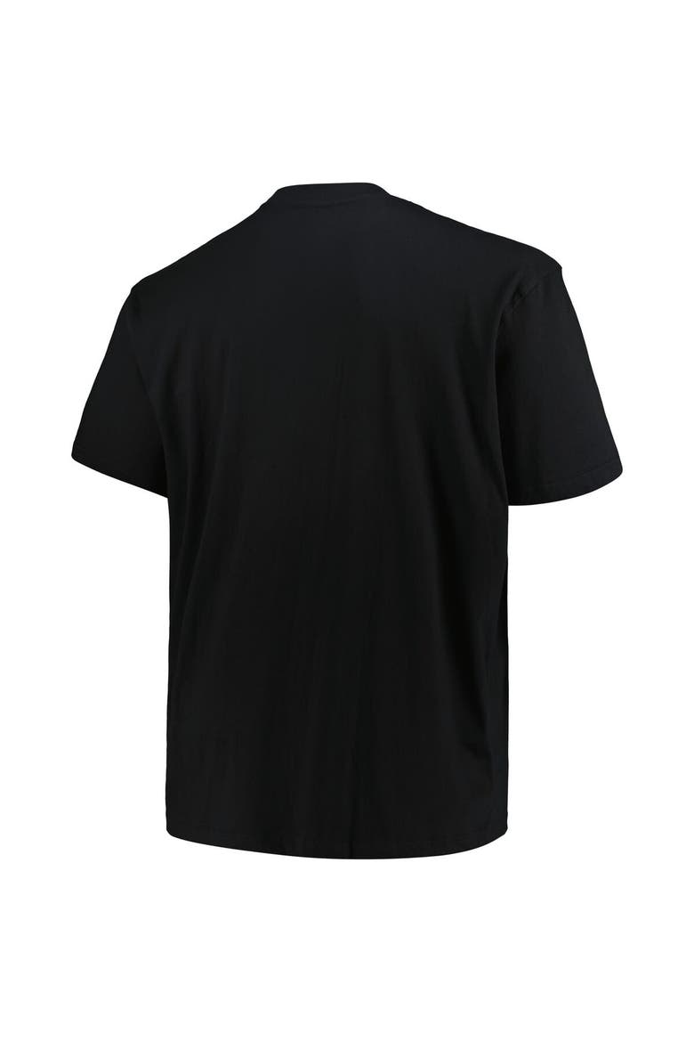 Men's Fanatics Branded Black Philadelphia Eagles Big & Tall Pop T-Shirt, Alternate, color, Black