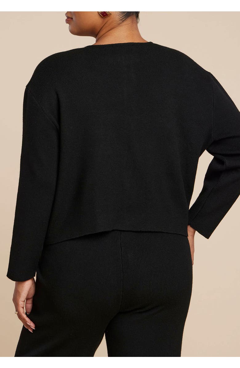 ELOQUII Elements Drop Shoulder Cardigan, Alternate, color, 