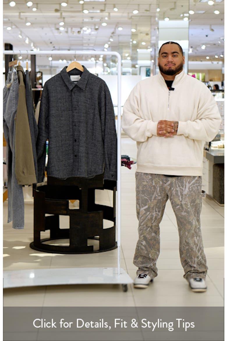 Tweed Overshirt video