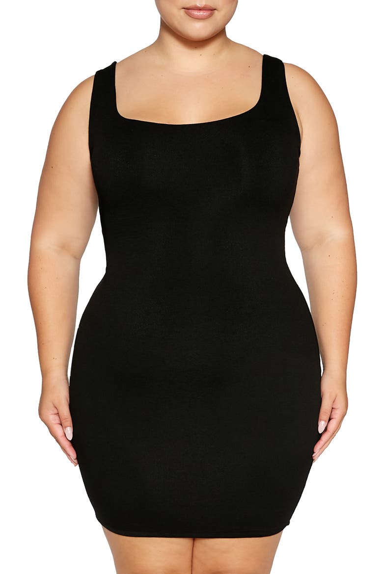 Tank Minidress, Main, color, BLACK
