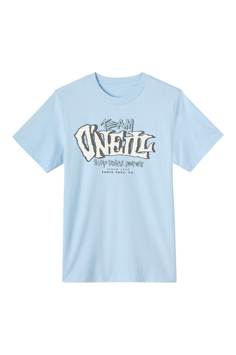 Kids' Team O'Neill Graphic T-Shirt, Main, color, SKY BLUE HEATHER
