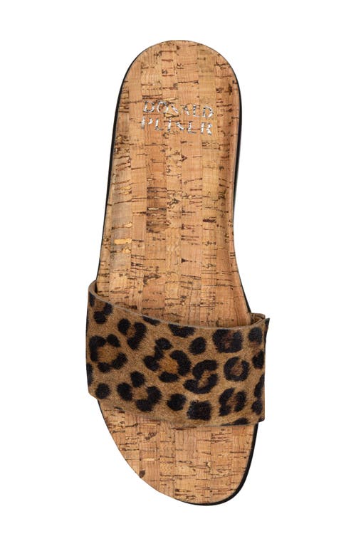 Donald Pliner Fiji Suede Slide Sandal In Multi